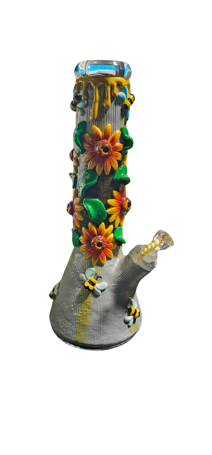 Honey Collector Glass Water Pipe