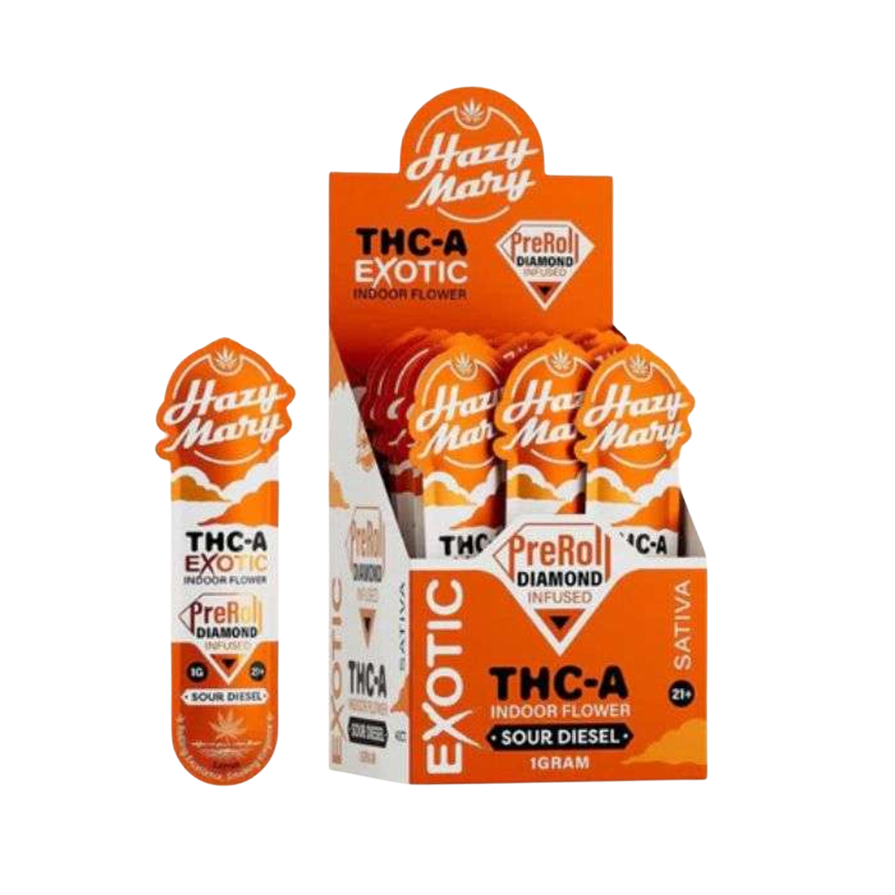Diamond Filled THC-A Pre-Rolls