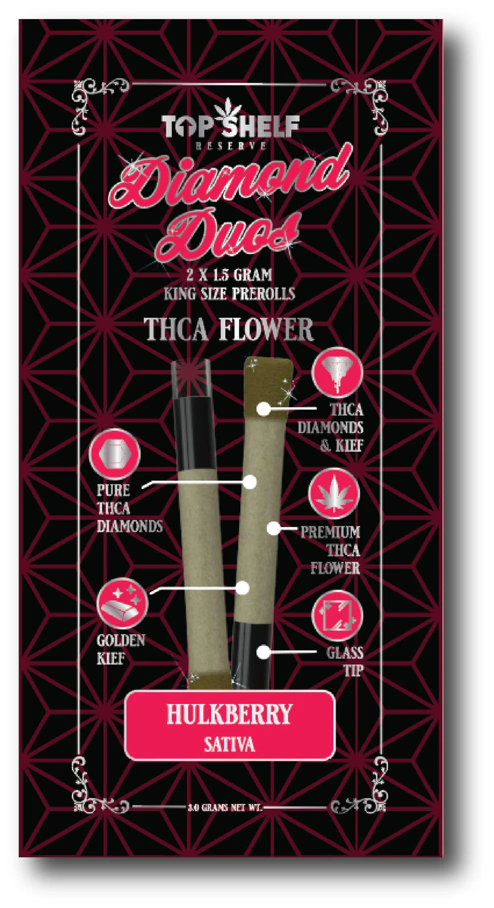 Top Shelf Diamond Duos Pre-Rolls