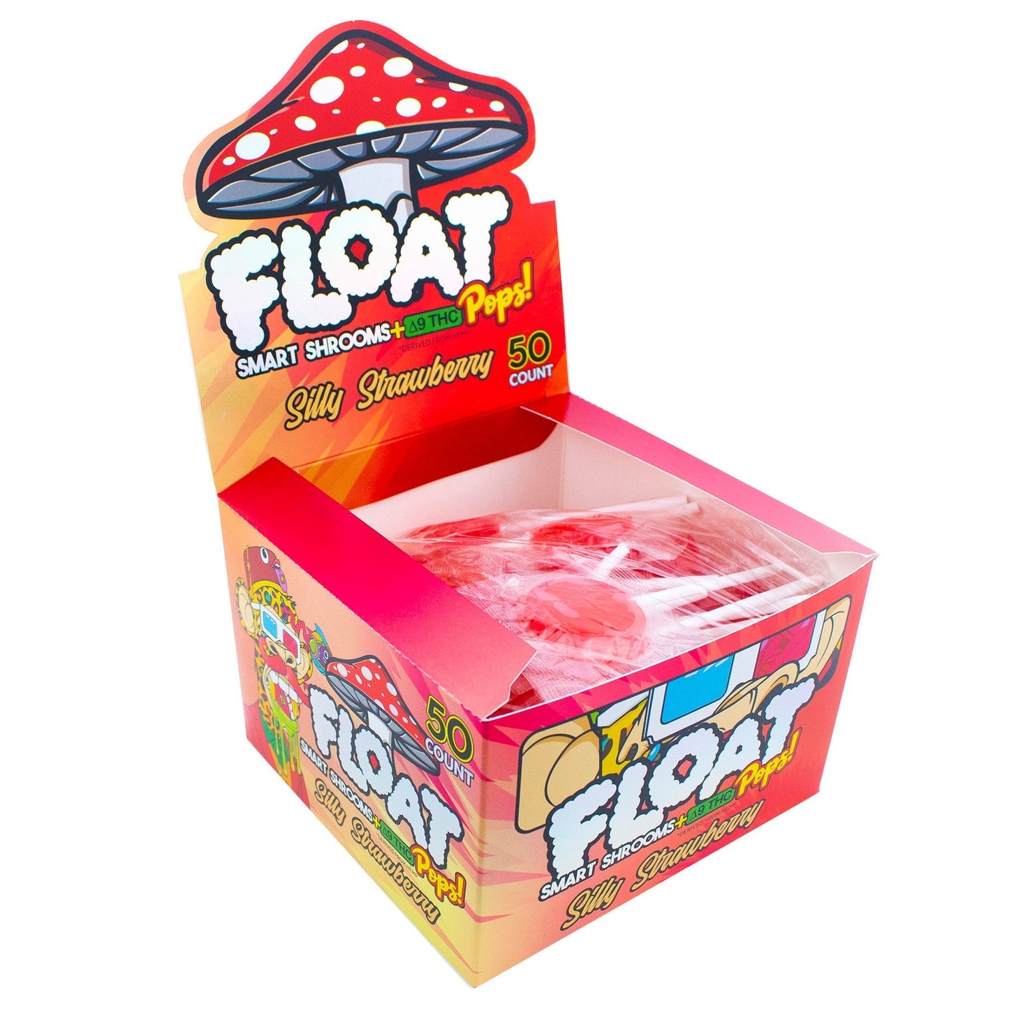 Float Mushroom Lollipop Singles