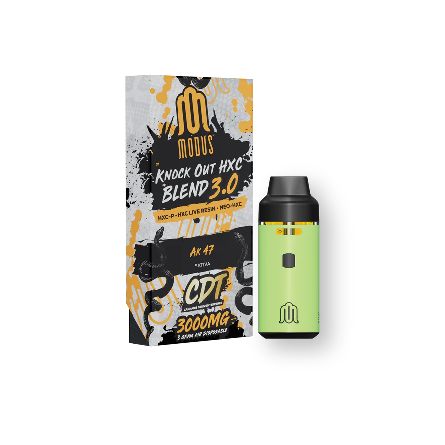 Modus HXC Knockout Disposable Vaporizers – 3000mg