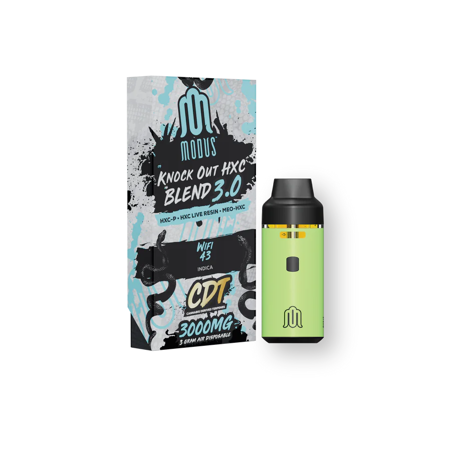 Modus HXC Knockout Disposable Vaporizers – 3000mg