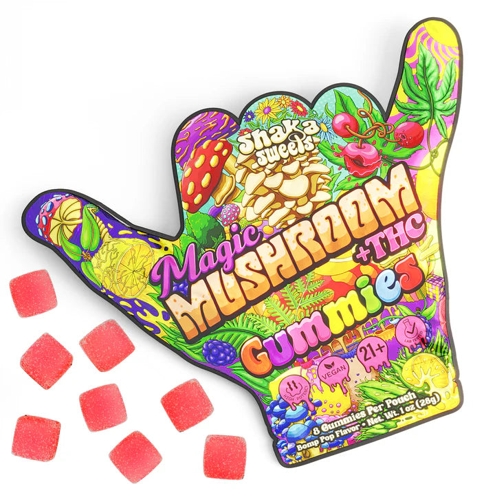 Shaka Sweets Mushroom + THC Gummies