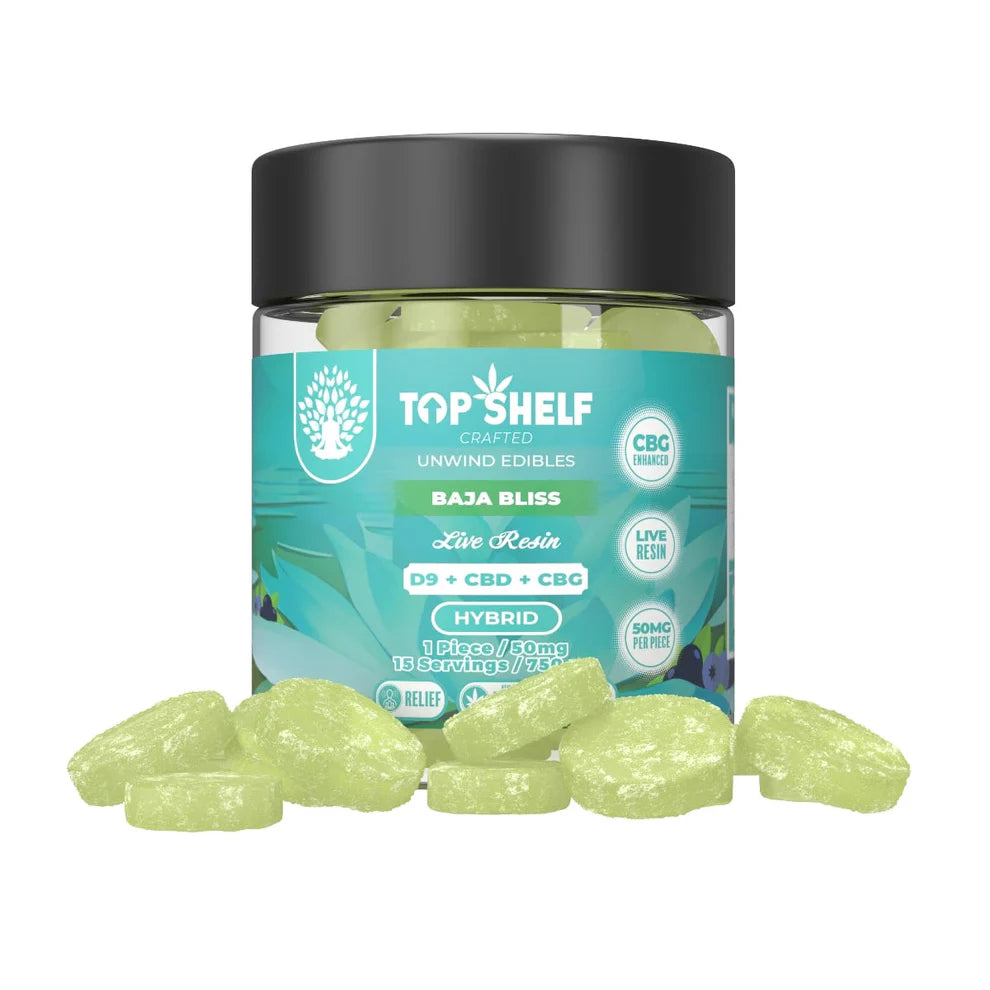 Top Shelf Live Resin 750mg THC Gummies