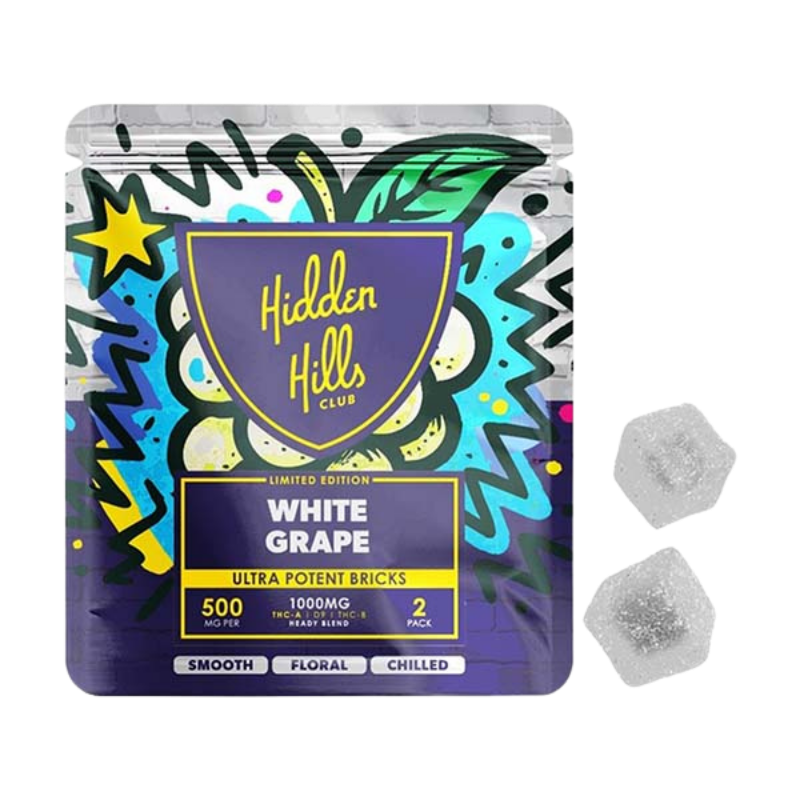 Hidden Hills - Heady Blend Gummies 1000mg 2 Count