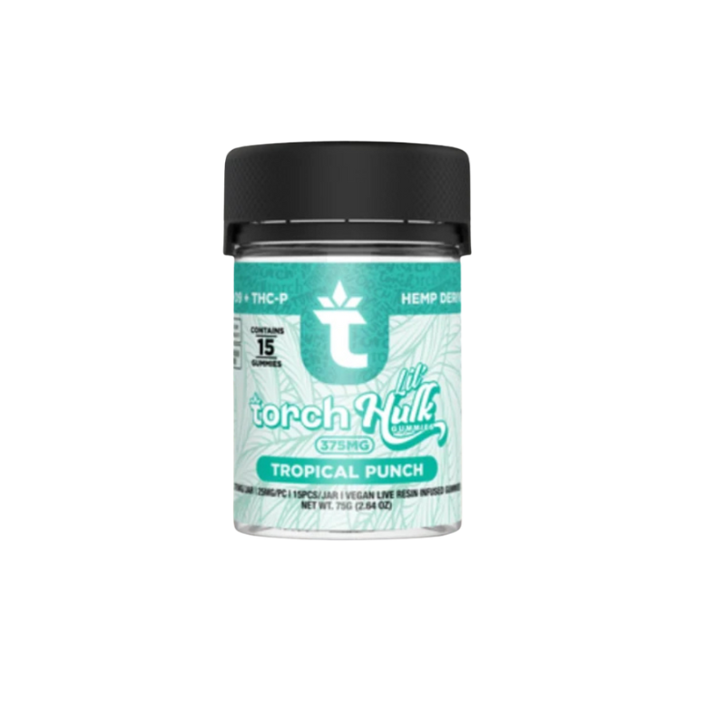 Torch THC Lil'Hulk Gummies 375 mg