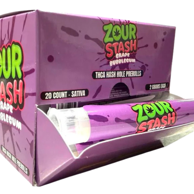 Zour Stash THC-A Hash Hole 2g Pre-Rolls