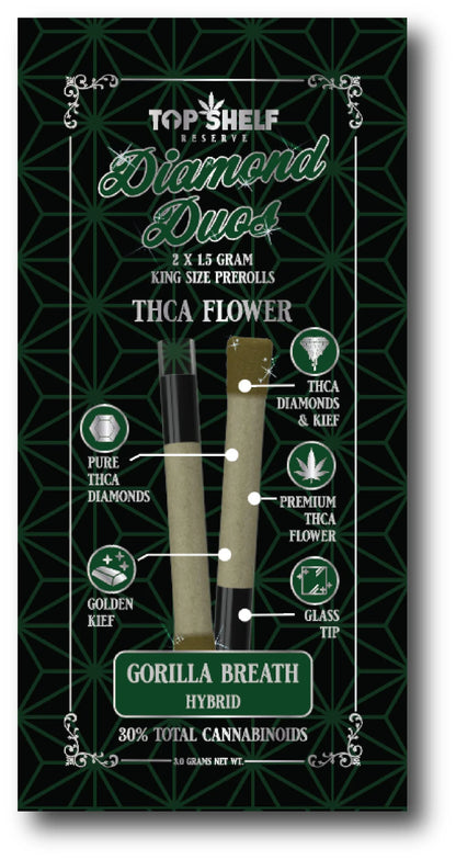 Top Shelf Diamond Duos Pre-Rolls