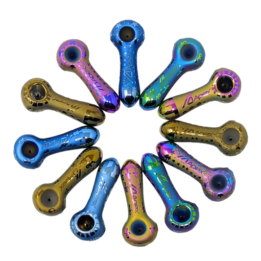 Apex 4" Frosted Art Hand Pipe