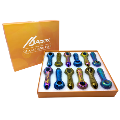 Apex 4" Frosted Art Hand Pipe