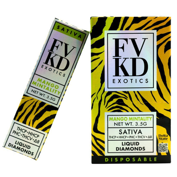 FVKD 3.5g THCA Sugar Disposable | High-Potency Vape