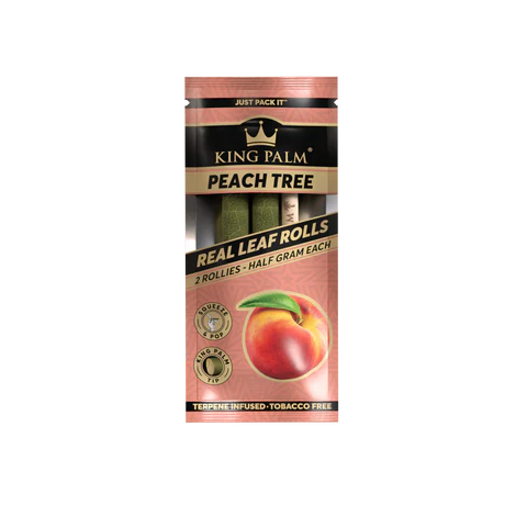 King Palm Leaf Tubes | Natural Pre-Rolled Wraps
