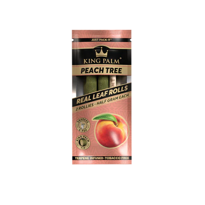 King Palm Leaf Tubes | Natural Pre-Rolled Wraps