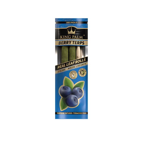 King Palm Leaf Tubes | Natural Pre-Rolled Wraps