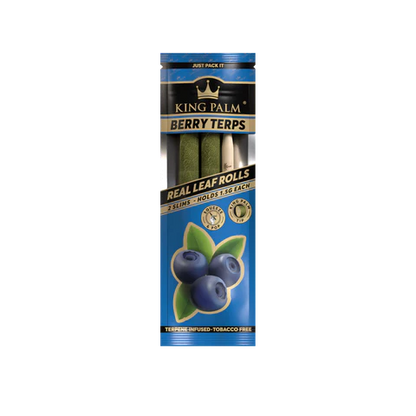 King Palm Leaf Tubes | Natural Pre-Rolled Wraps
