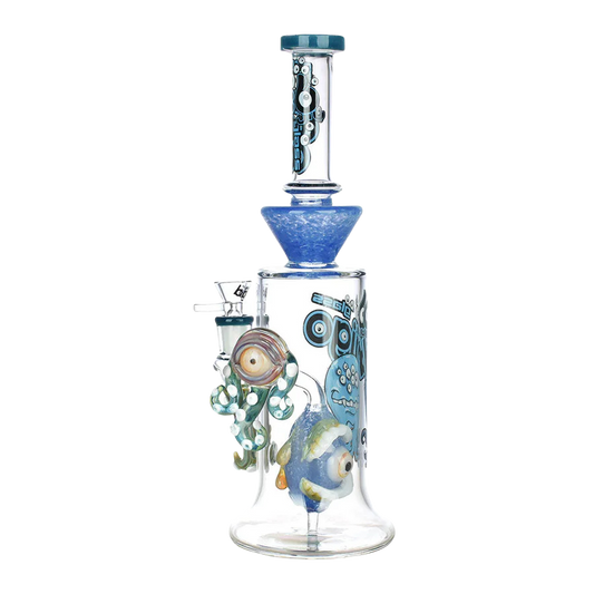 Mouth Full of Eye Glass Water Pipe