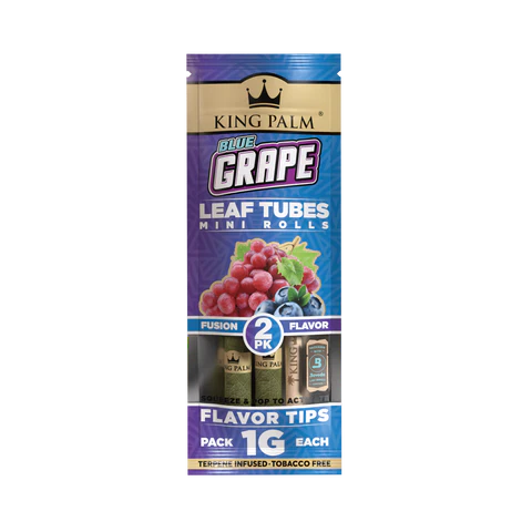 King Palm Leaf Tubes | Natural Pre-Rolled Wraps