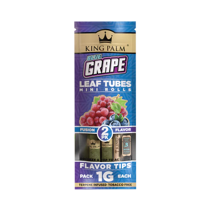 King Palm Leaf Tubes | Natural Pre-Rolled Wraps