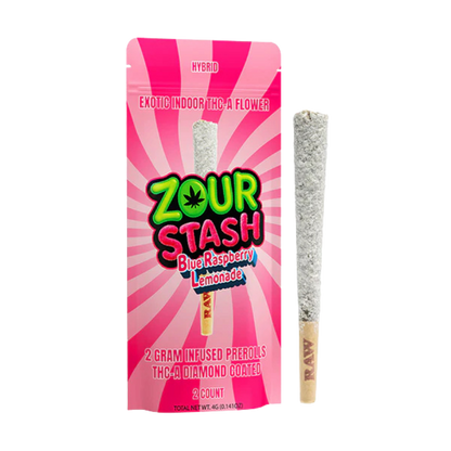 Zour Stash Diamond Coated 2 packs