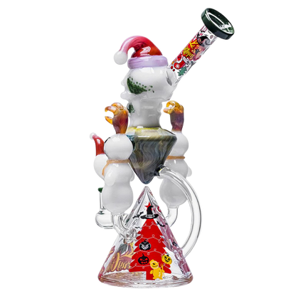 Cheech Spooky Santa Glass Water Pipe