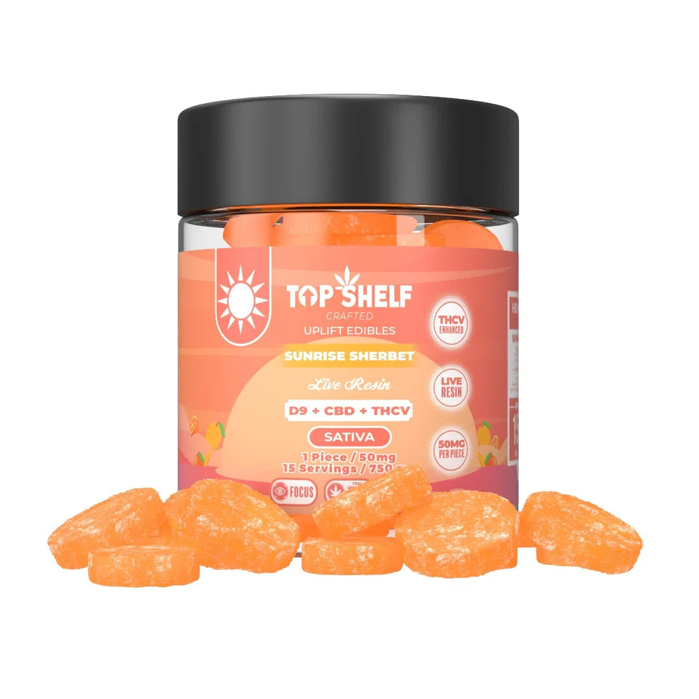Top Shelf Live Resin 750mg THC Gummies