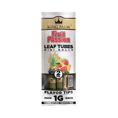 King Palm Leaf Tubes | Natural Pre-Rolled Wraps