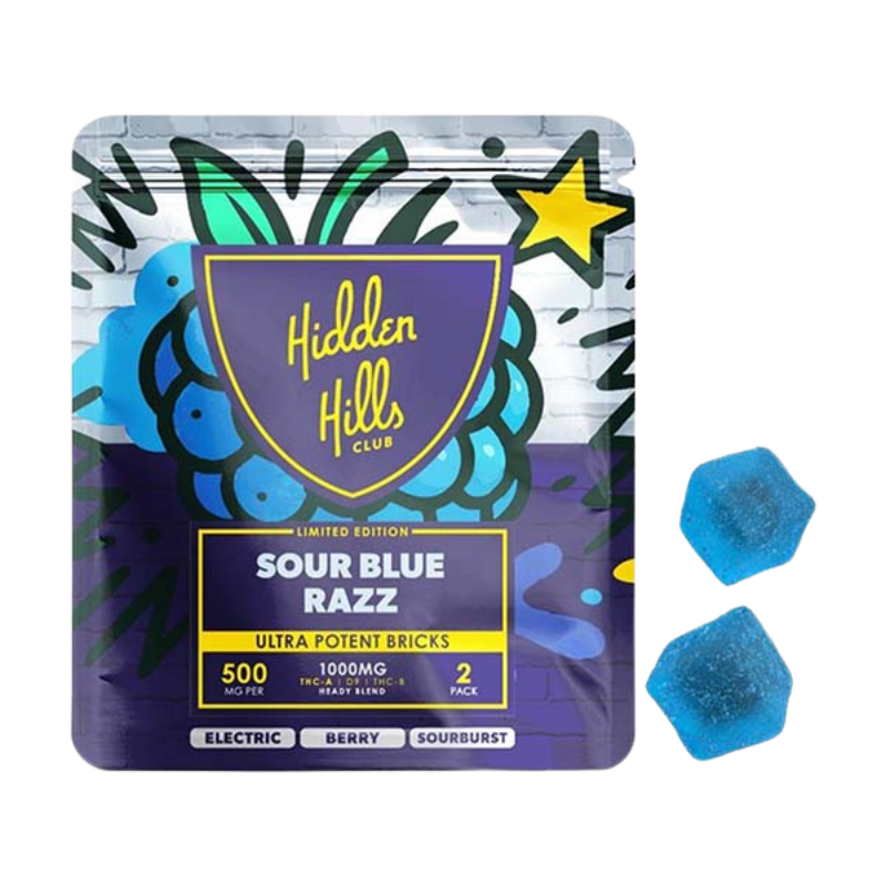 Hidden Hills - Heady Blend Gummies 1000mg 2 Count