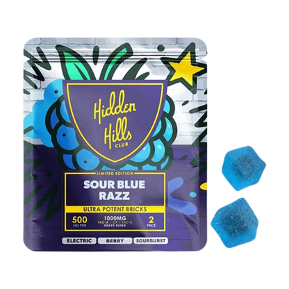Hidden Hills - Heady Blend Gummies 1000mg 2 Count
