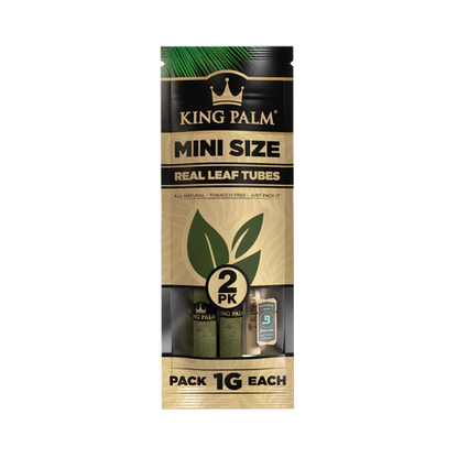 King Palm Leaf Tubes | Natural Pre-Rolled Wraps