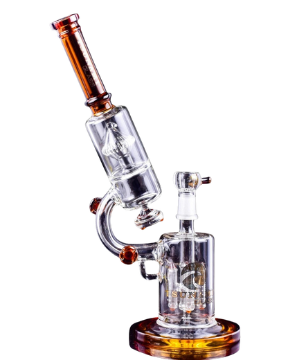 Tsunami Glass Microscope Water Pipe