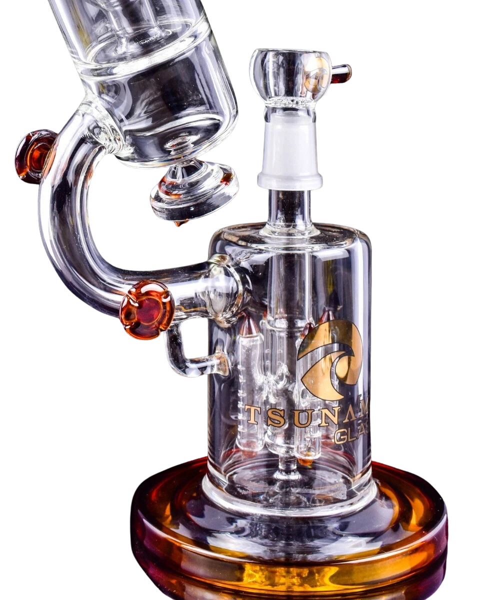 Tsunami Glass Microscope Water Pipe