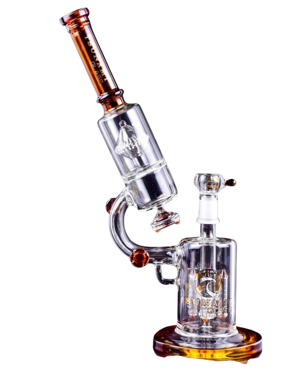 Tsunami Glass Microscope Water Pipe