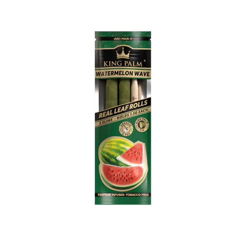 King Palm Leaf Tubes | Natural Pre-Rolled Wraps