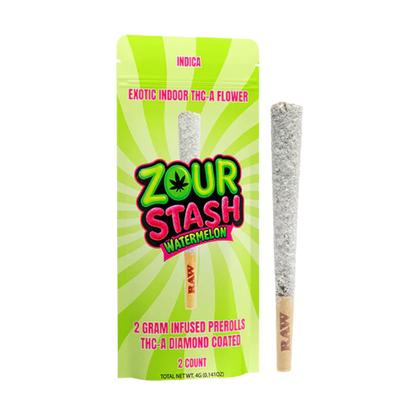 Zour Stash Diamond Coated 2 packs