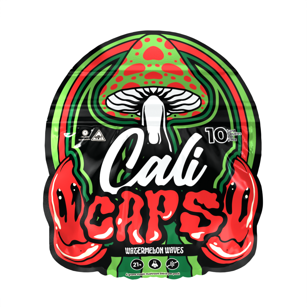 Cali Caps — Premium Mushroom Hard Candy Collection